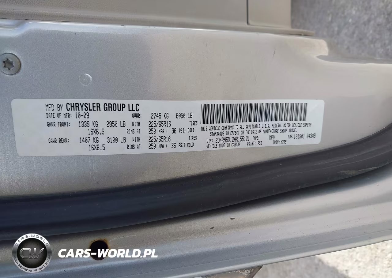 2010 Dodge Grand Caravan Sxt VIN:2D4RN5D12AR155121 - 9