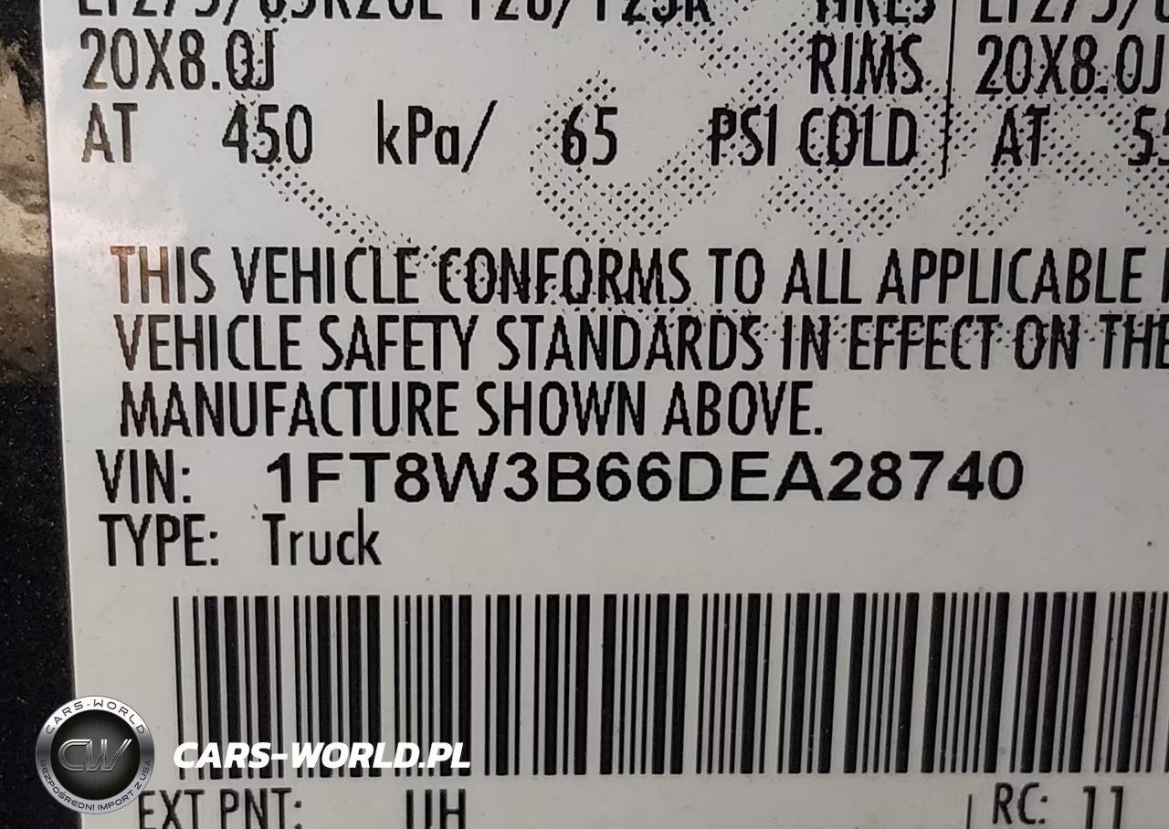 2013 Ford F-350 Lariat VIN:1FT8W3B66DEA28740 - 8