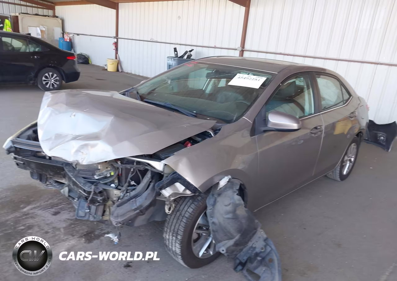 2015 Toyota Corolla Le Eco Premium VIN:5YFBPRHE7FP217746 - 2