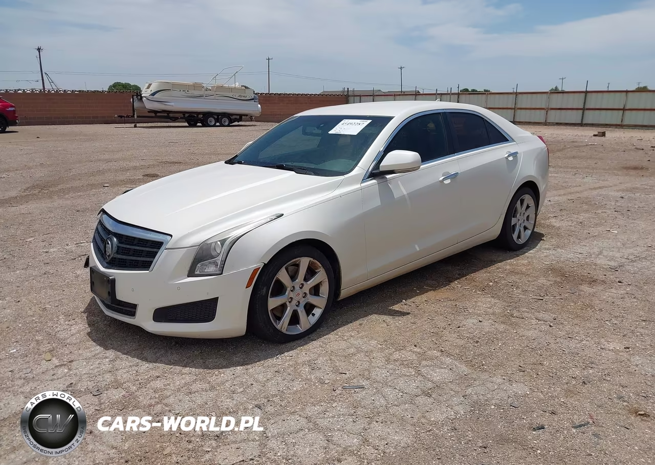2013 Cadillac Ats Luxury VIN:1G6AB5RA7D0117820 - 2
