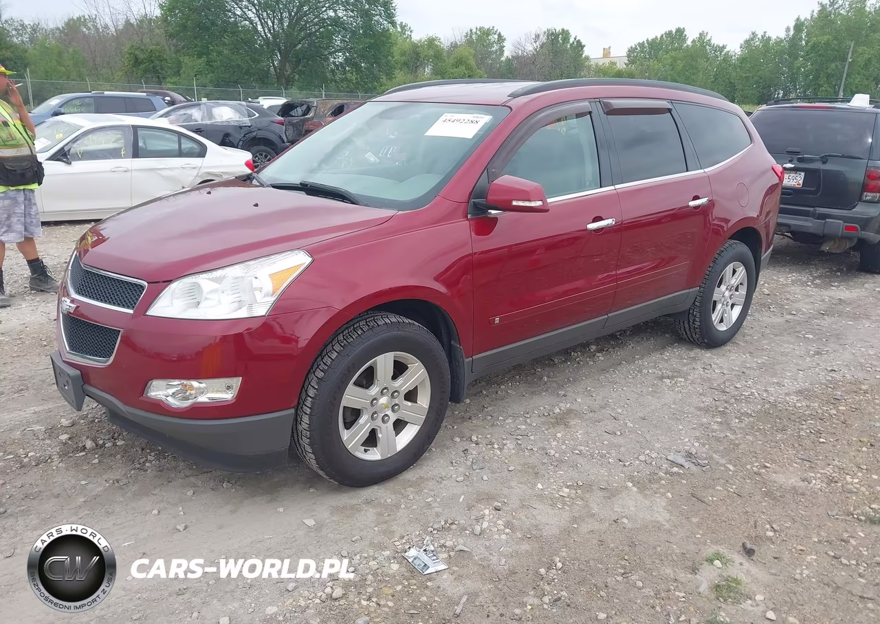 2010 Chevrolet Traverse Lt VIN:1GNLRGED5AS149041 - 2