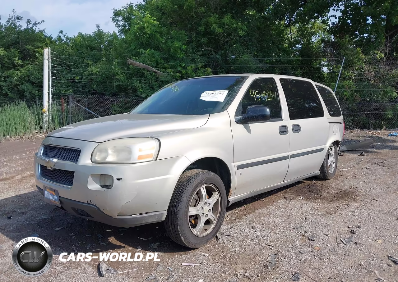 2007 Chevrolet Uplander Ls Fleet VIN:1GNDV23177D204436 - 2