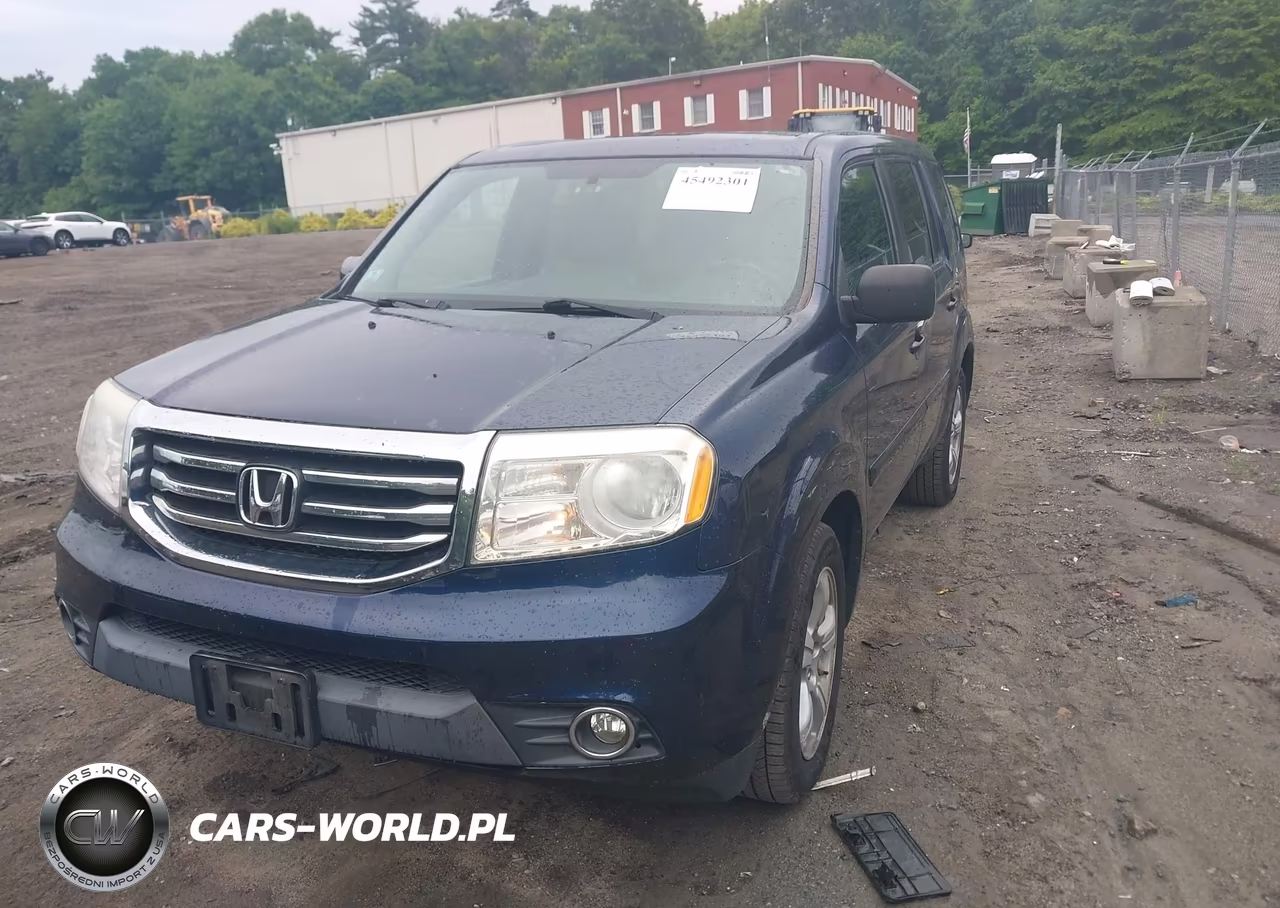 2014 Honda Pilot Ex-L VIN:5FNYF4H7XEB056241 - 2