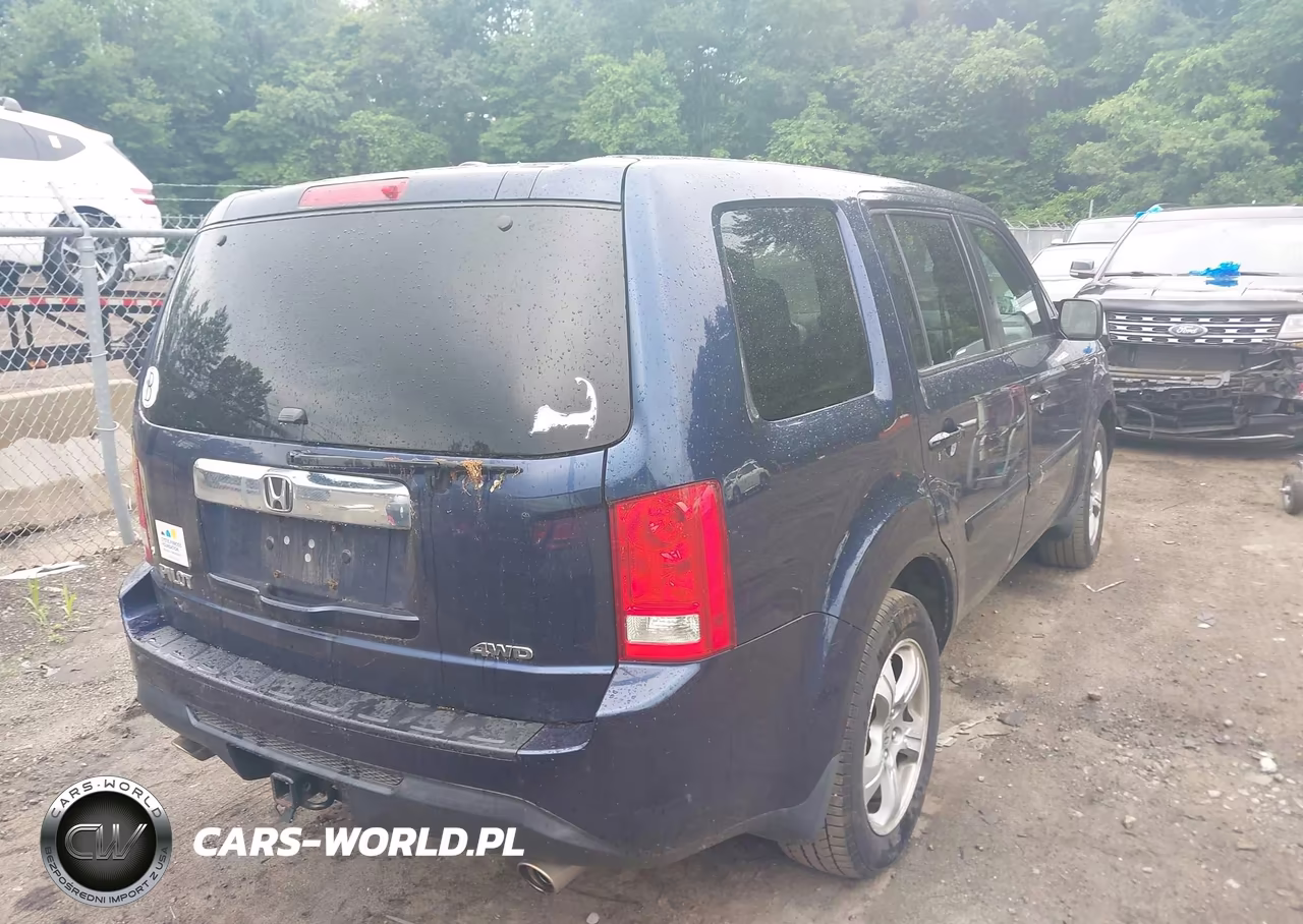 2014 Honda Pilot Ex-L VIN:5FNYF4H7XEB056241 - 4