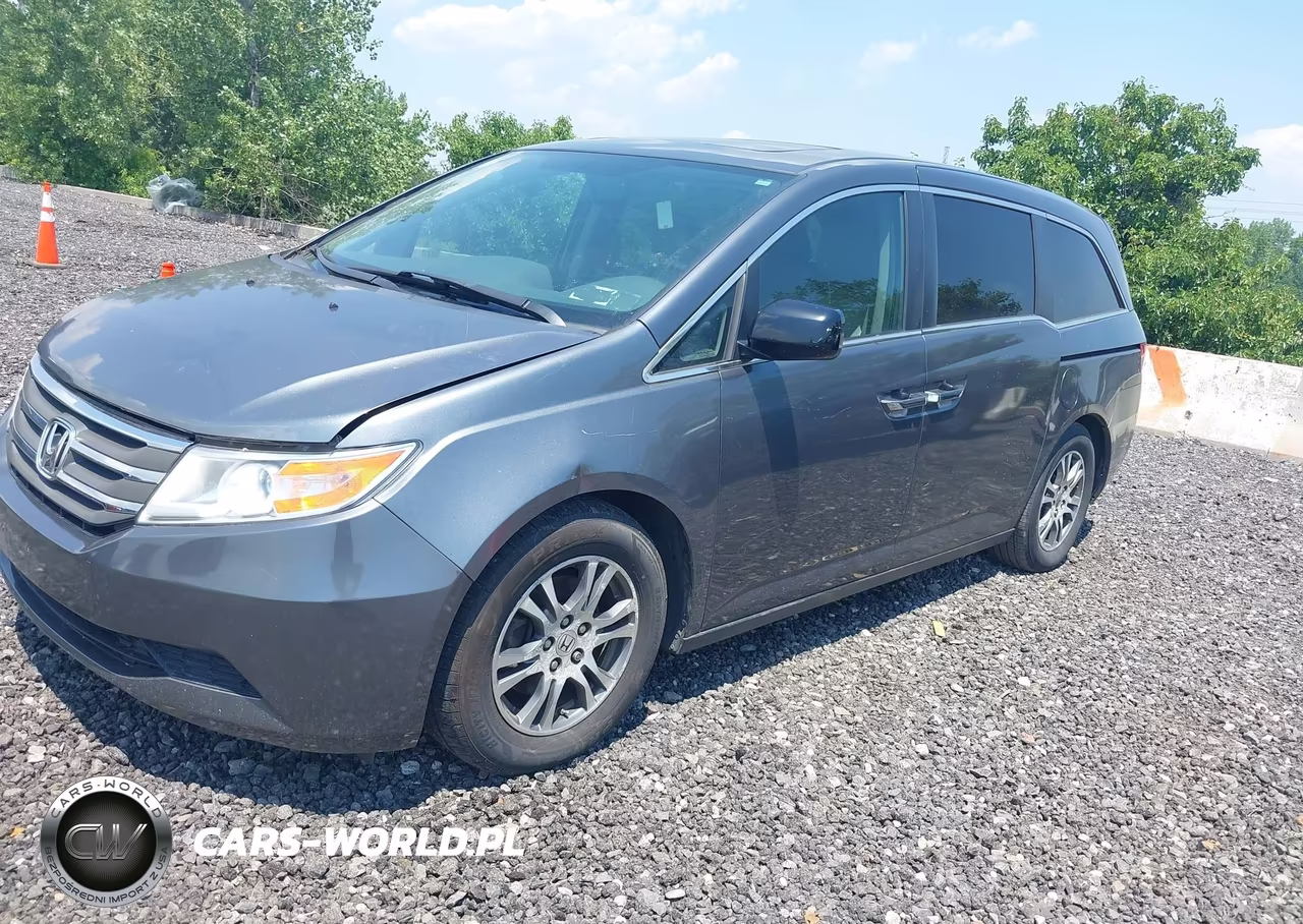 2013 Honda Odyssey Ex-L VIN:5FNRL5H68DB040788 - 2