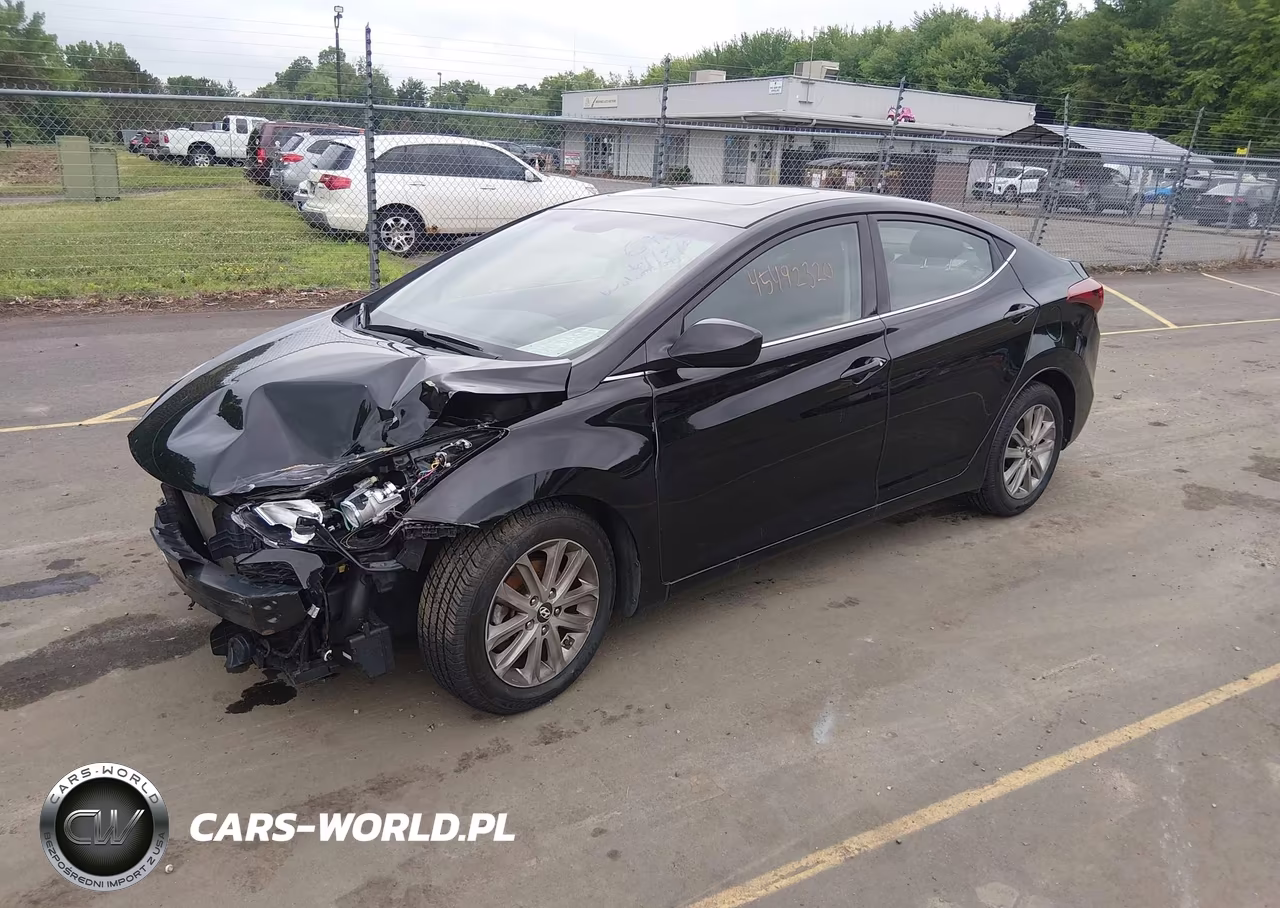 2015 Hyundai Elantra Se VIN:KMHDH4AE9FU236252 - 2