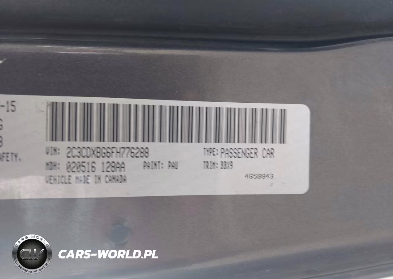 2015 Dodge Charger Se VIN:2C3CDXBG6FH776288 - 9