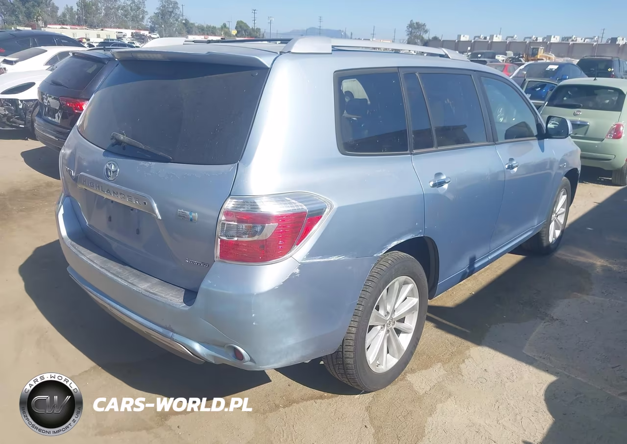 2008 Toyota Highlander Hybrid Limited VIN:JTEEW44A782019221 - 4