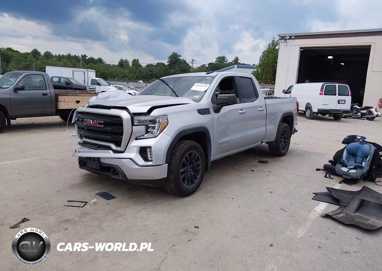 2022 GMC Sierra 1500 Limited 4Wd Standard Box Elevation VIN:1GTR9CEK7NZ190438 - 2