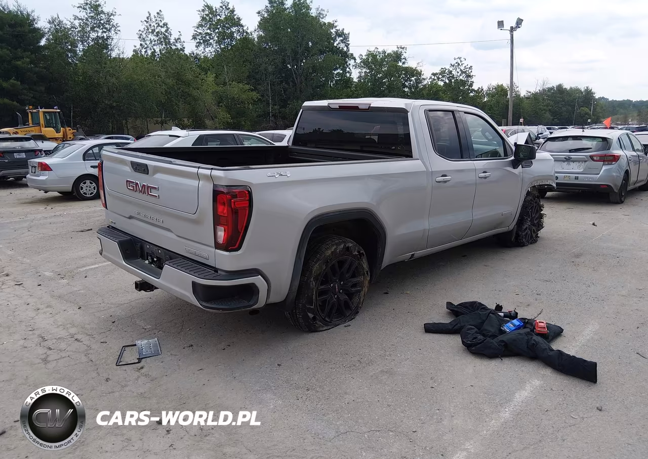 2022 GMC Sierra 1500 Limited 4Wd Standard Box Elevation VIN:1GTR9CEK7NZ190438 - 4