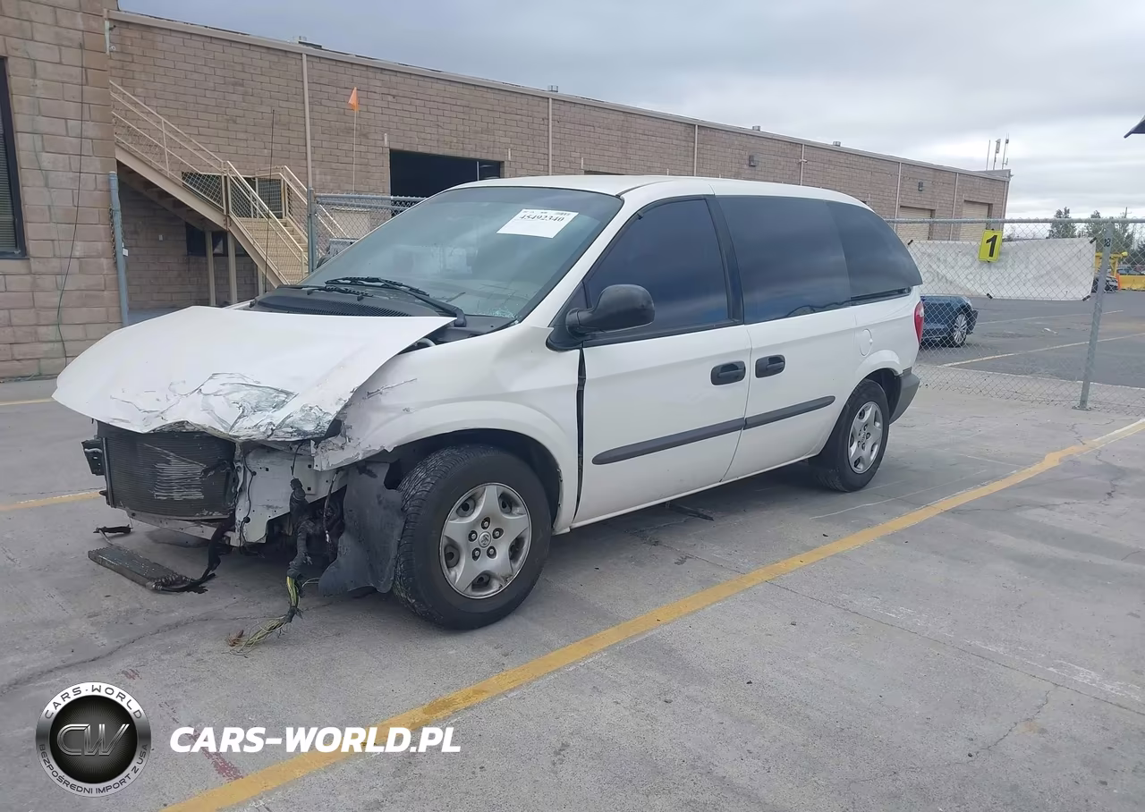2002 Dodge Caravan Ec VIN:1B4GP15B22B635753 - 2