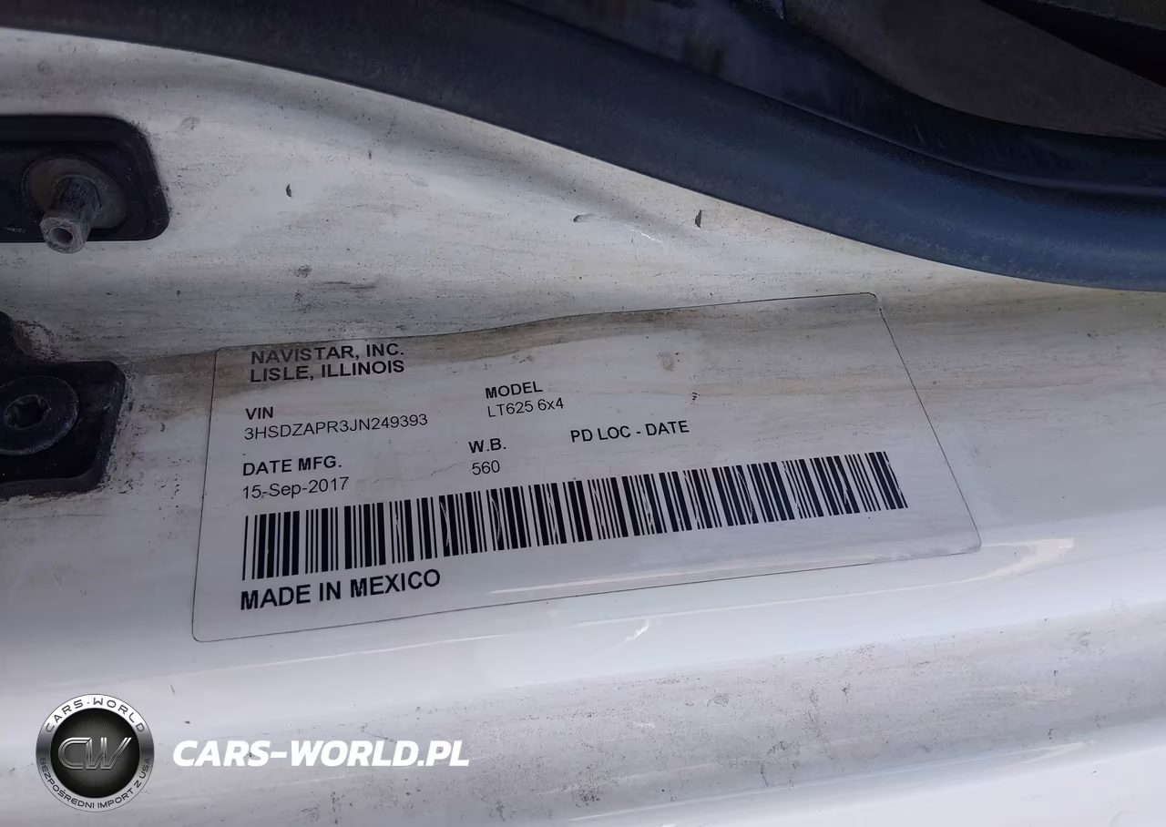 2018 International Lt VIN:3HSDZAPR3JN249393 - 8