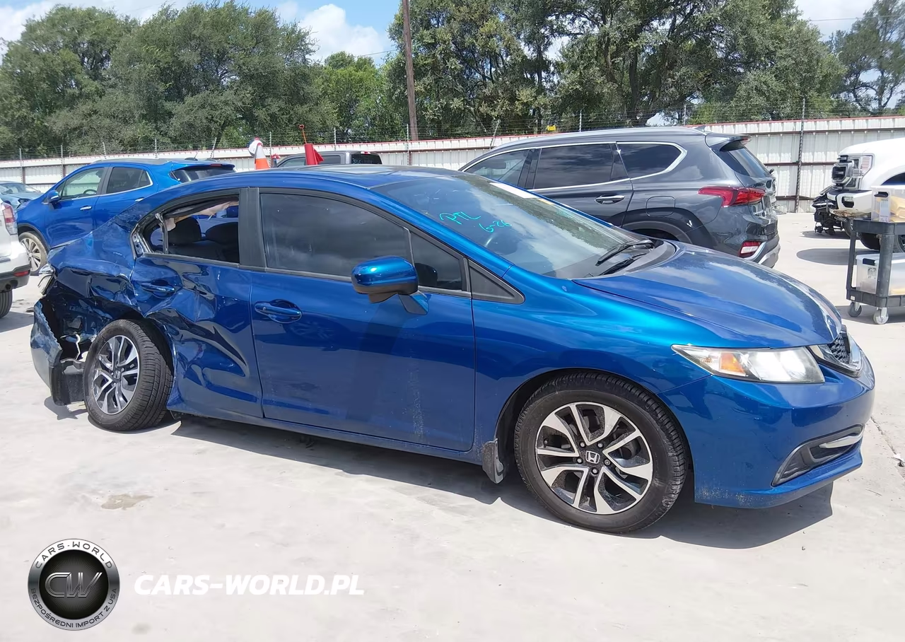2014 Honda Civic Ex VIN:19XFB2F80EE008045 - 13