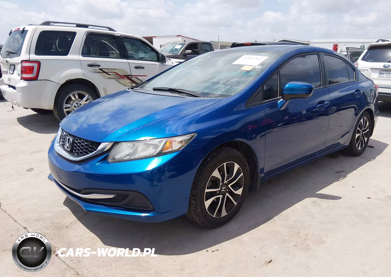 2014 Honda Civic Ex VIN:19XFB2F80EE008045 - 2