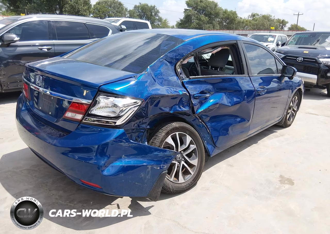 2014 Honda Civic Ex VIN:19XFB2F80EE008045 - 4