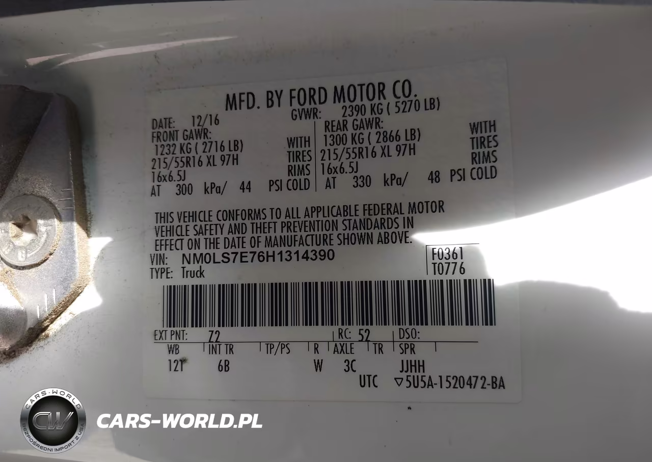 2017 Ford Transit Connect Xl VIN:NM0LS7E76H1314390 - 9