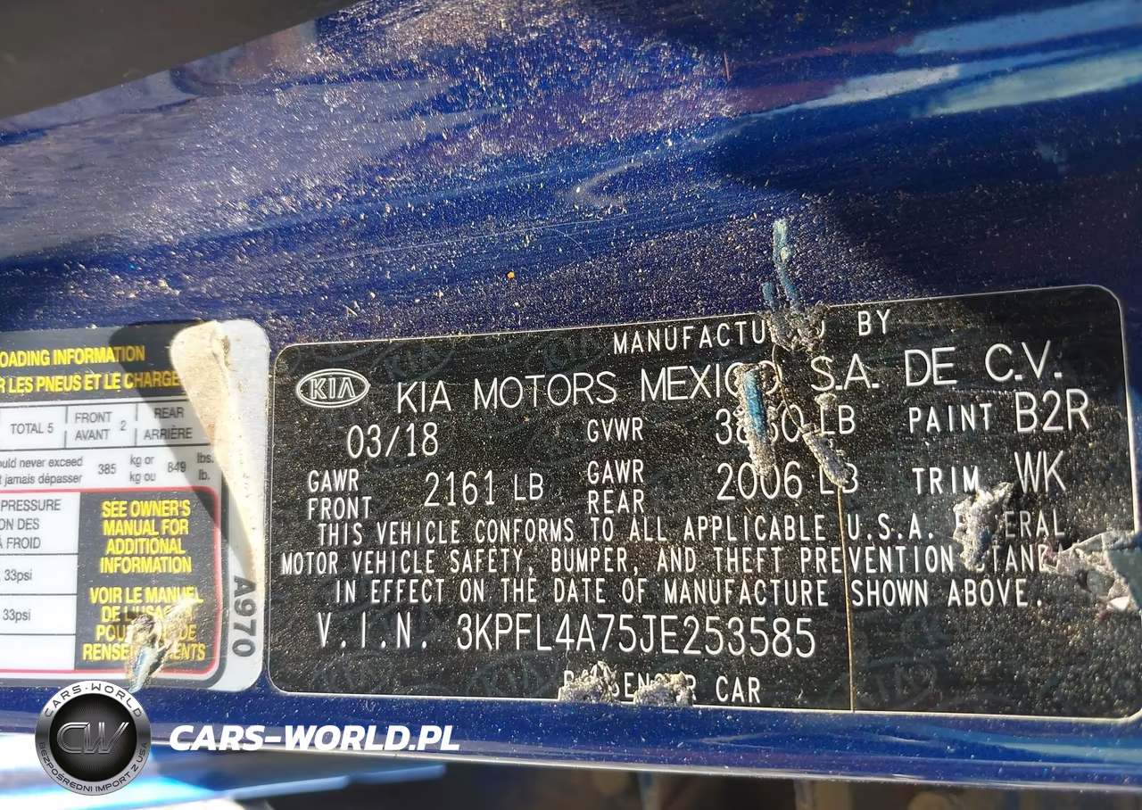 2018 Kia Forte Lx VIN:3KPFL4A75JE253585 - 9