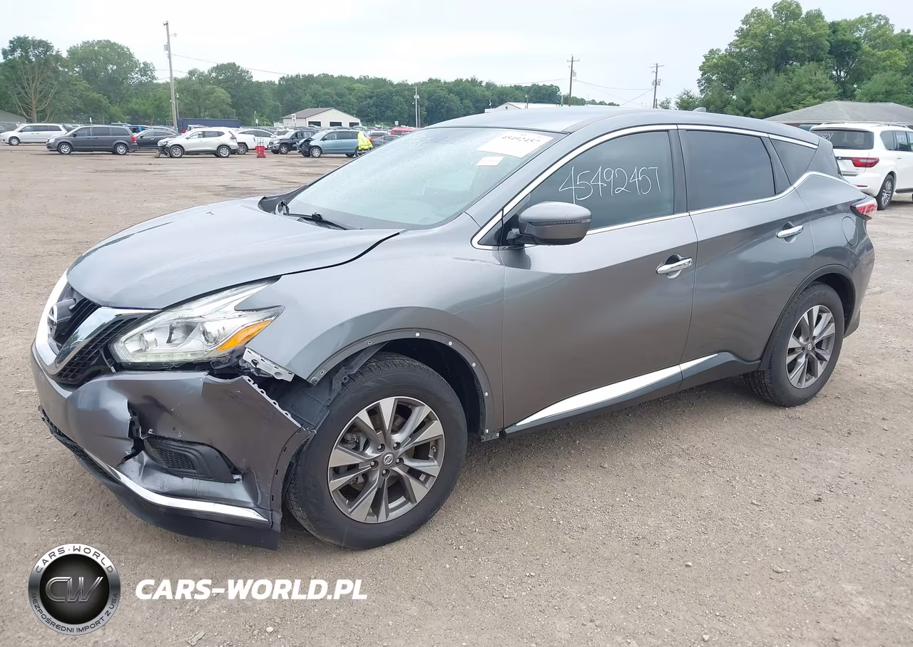 2017 Nissan Murano S VIN:5N1AZ2MH9HN179140 - 2