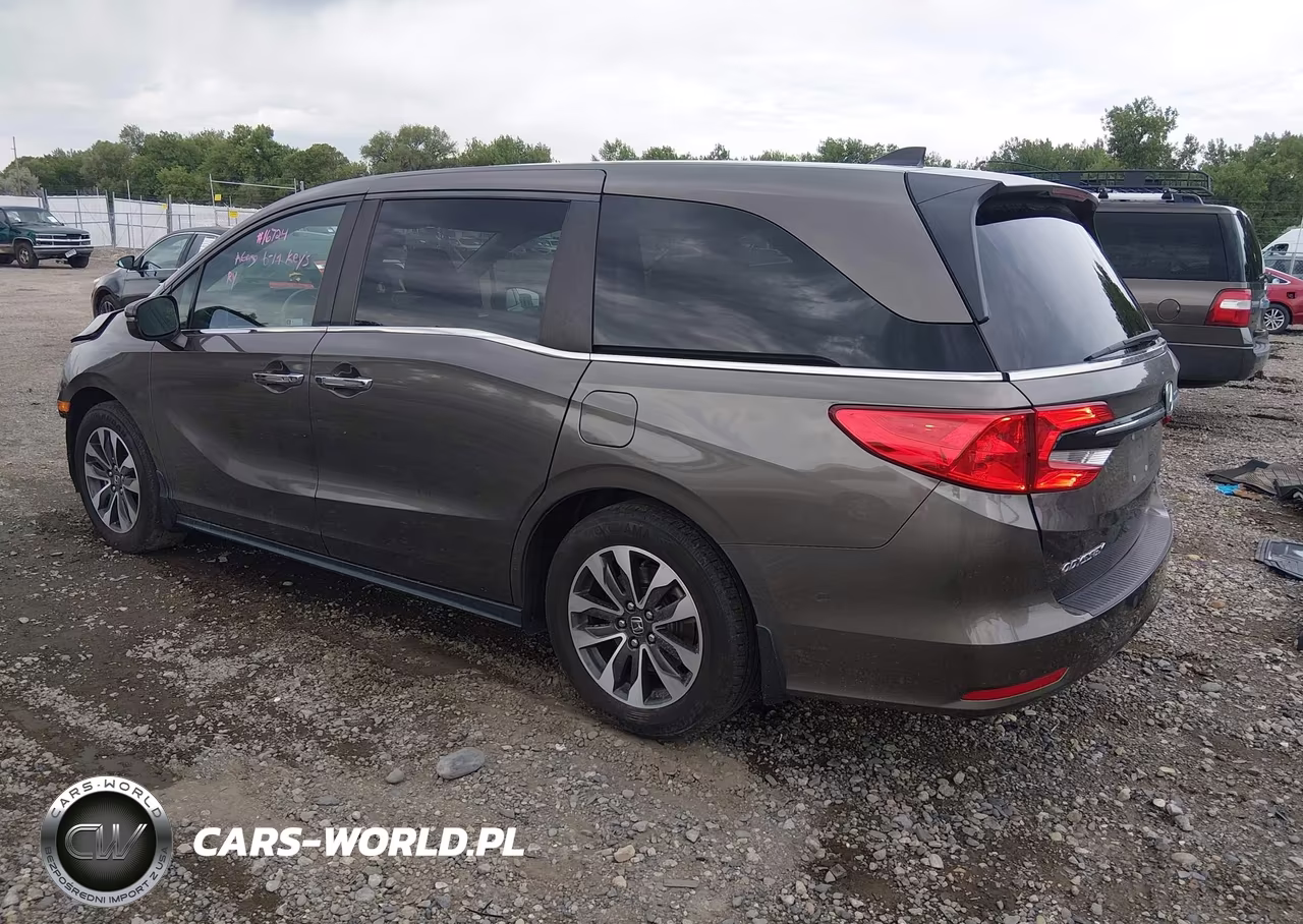 2021 Honda Odyssey Ex-L VIN:5FNRL6H71MB018646 - 3