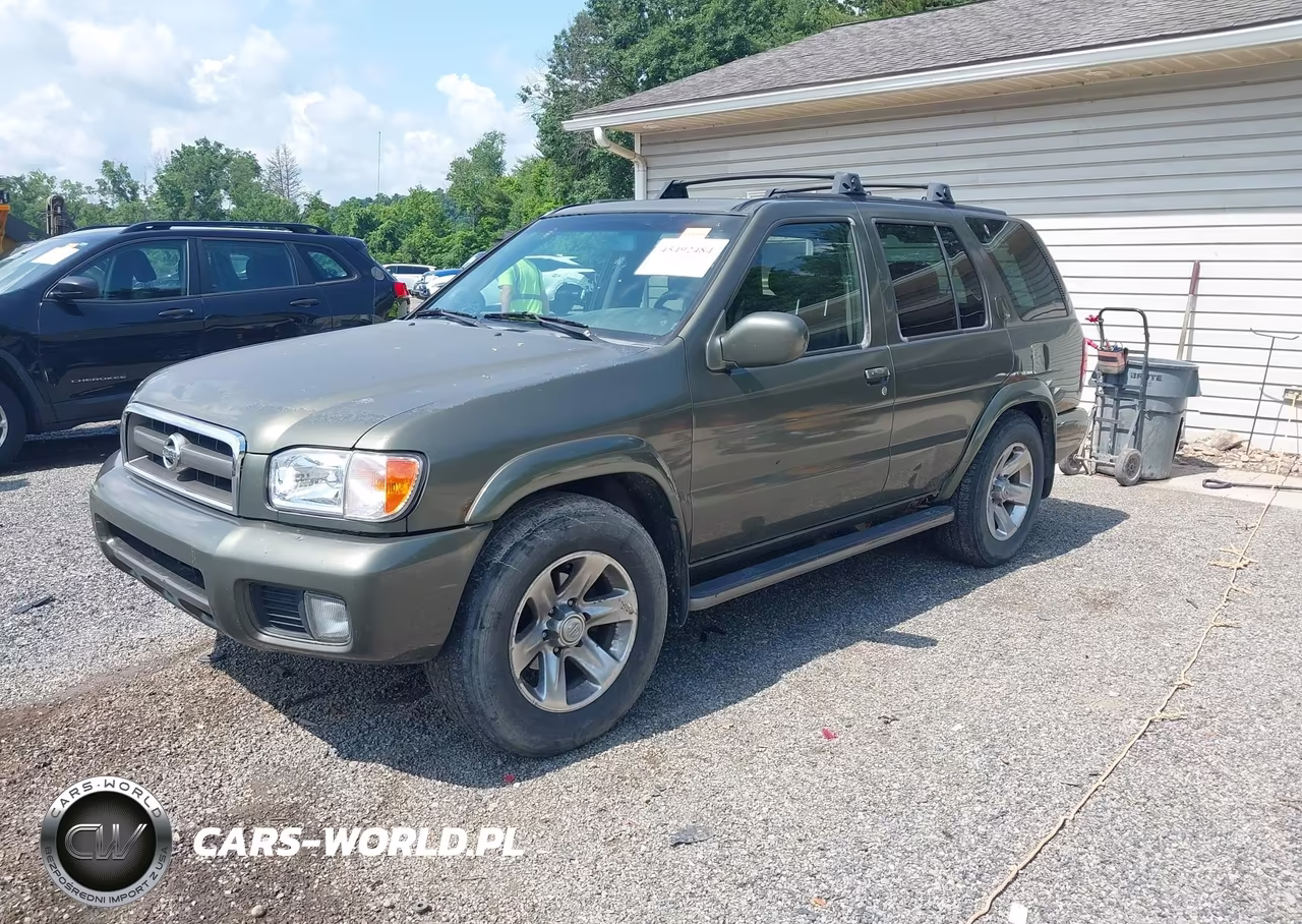 2004 Nissan Pathfinder Le Platinum VIN:JN8DR09Y74W912700 - 2