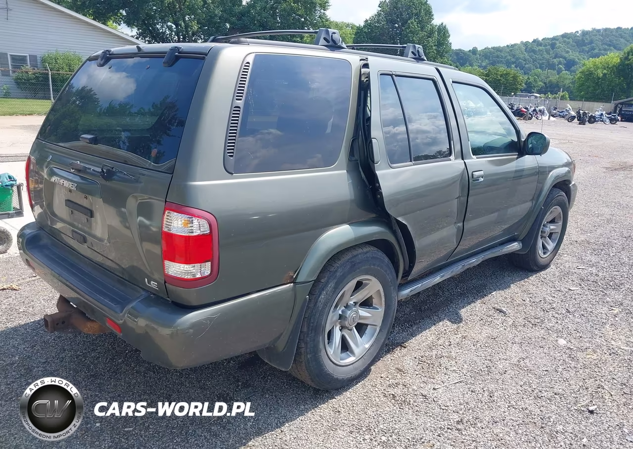 2004 Nissan Pathfinder Le Platinum VIN:JN8DR09Y74W912700 - 4