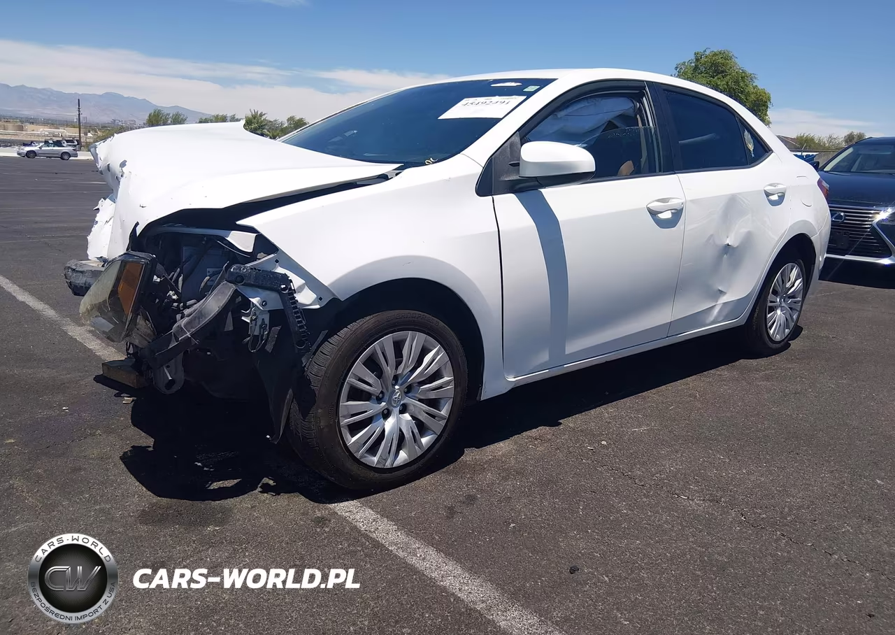 2015 Toyota Corolla Le VIN:5YFBURHE6FP218329 - 2
