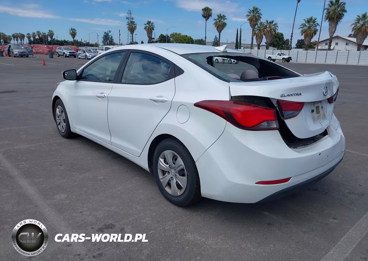 2016 Hyundai Elantra Se VIN:5NPDH4AE5GH751278 - 3
