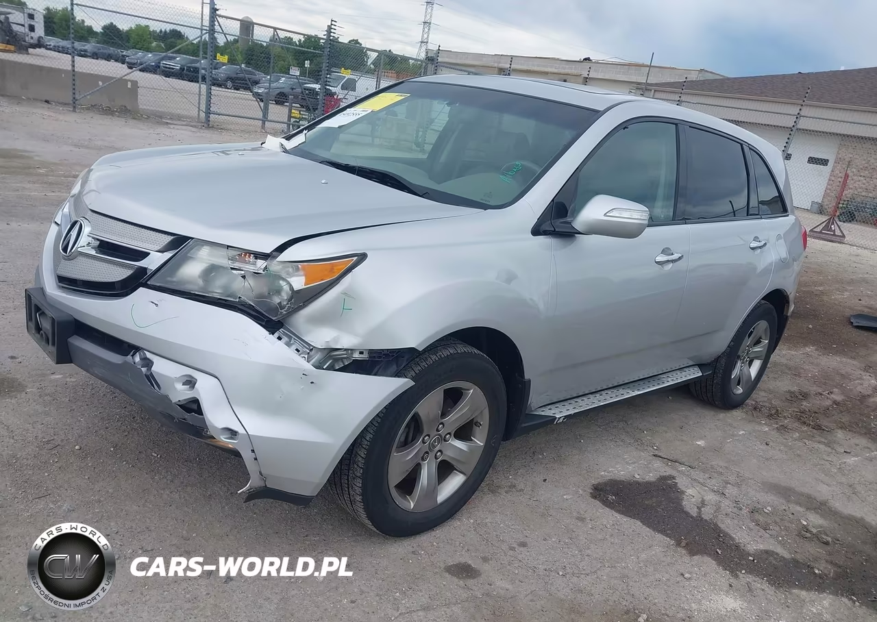 2009 Acura Mdx VIN:2HNYD28209H529699 - 2