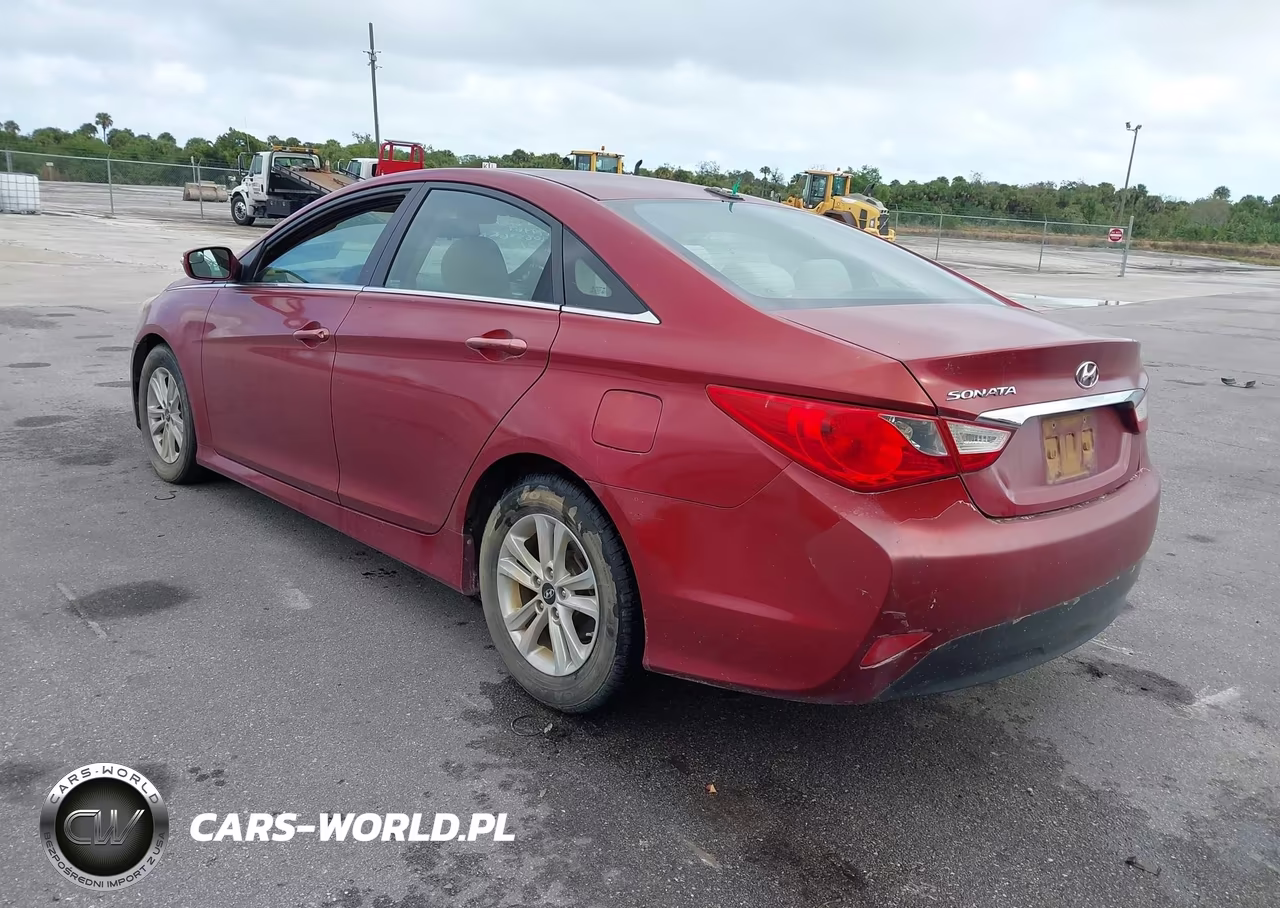 2014 Hyundai Sonata Gls VIN:5NPEB4AC6EH947246 - 3