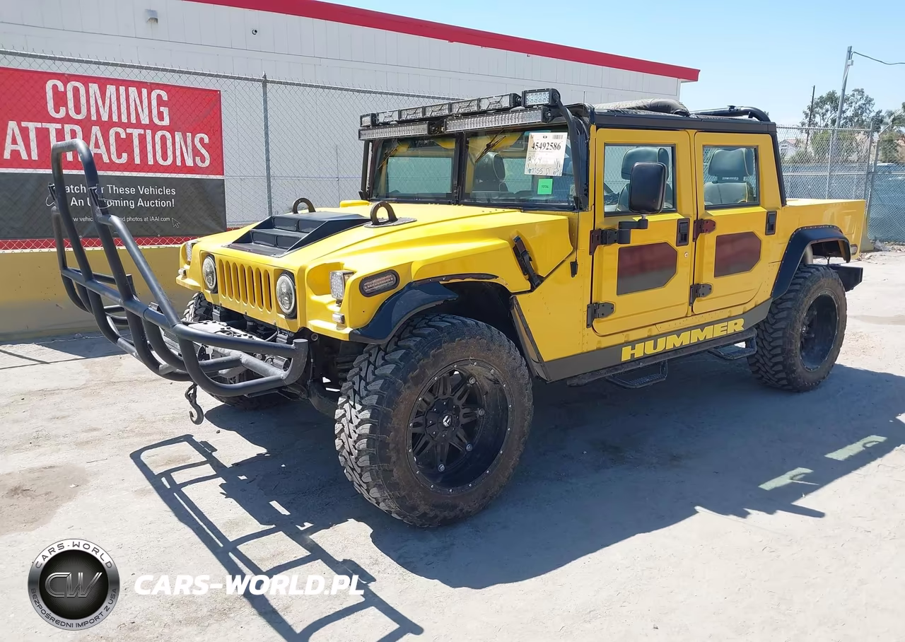 2000 Am General Hummer Open Top VIN:137ZA9032YE190565 - 2