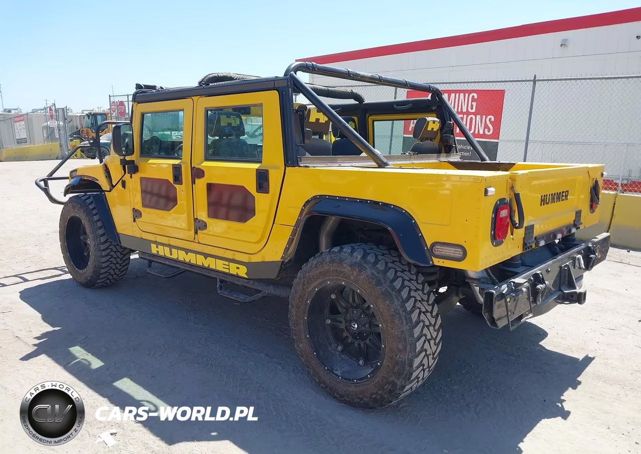 2000 Am General Hummer Open Top VIN:137ZA9032YE190565 - 3