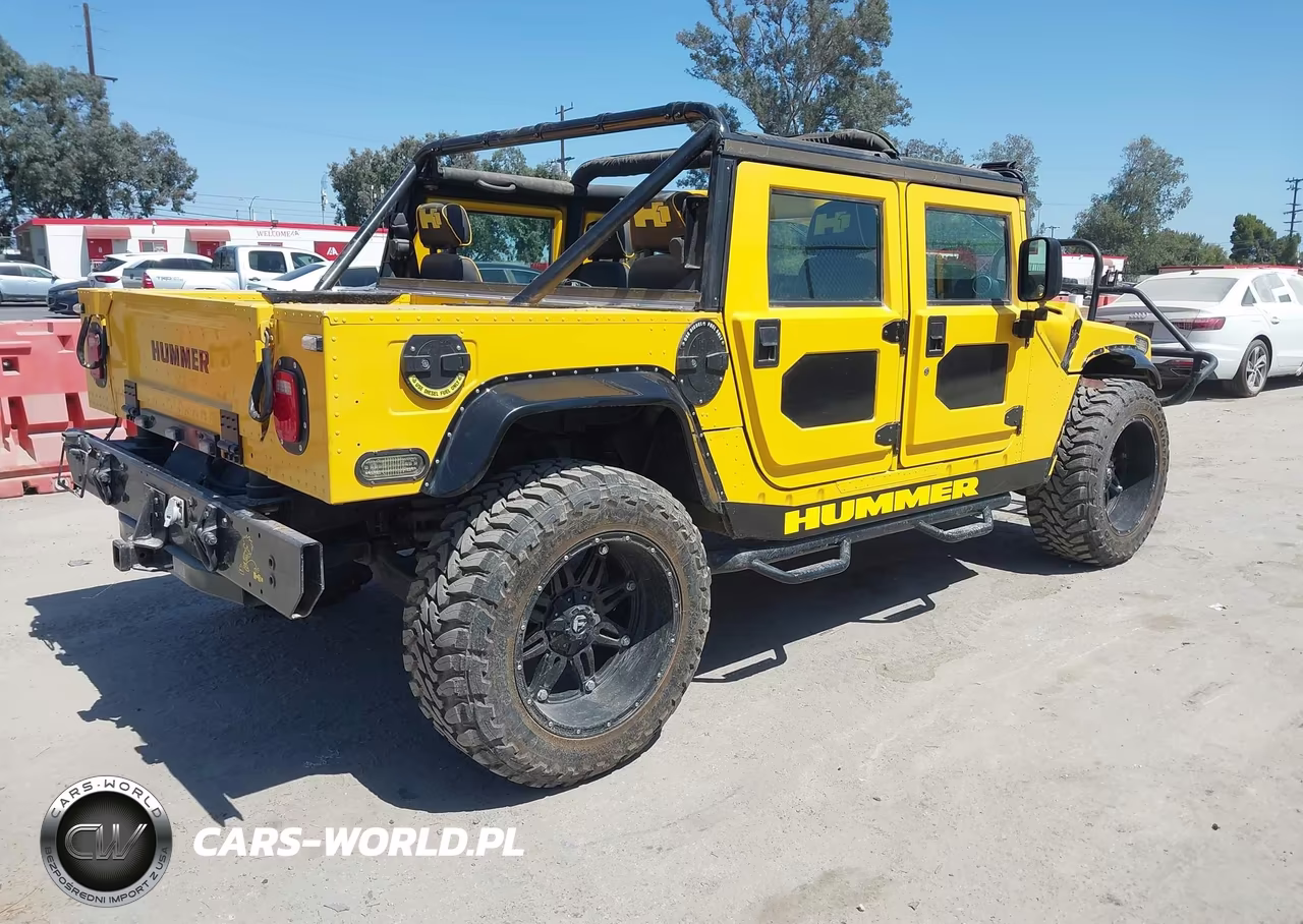 2000 Am General Hummer Open Top VIN:137ZA9032YE190565 - 4