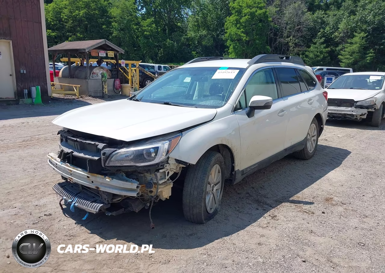 2015 Subaru Outback 2.5I Premium VIN:4S4BSBFC5F3343874 - 2