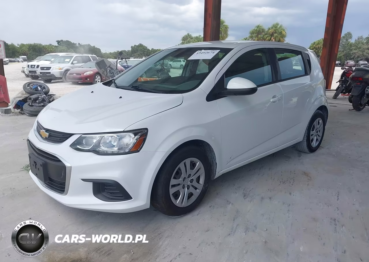 2020 Chevrolet Sonic Fwd 1Fl 5-Door VIN:1G1JG6SB0L4125555 - 2
