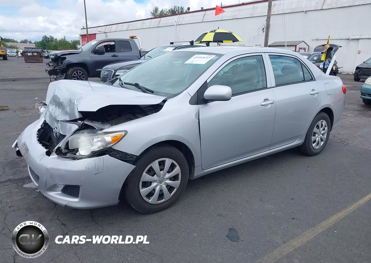 2010 Toyota Corolla Le VIN:2T1BU4EE9AC417424 - 2