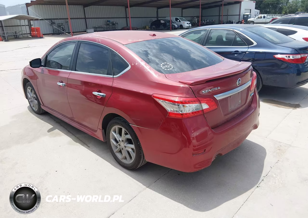 2014 Nissan Sentra Sr VIN:3N1AB7AP8EY237287 - 3