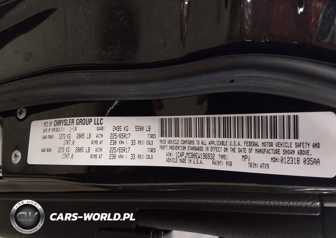 2014 Jeep Cherokee Latitude VIN:1C4PJMCB0EW196932 - 9
