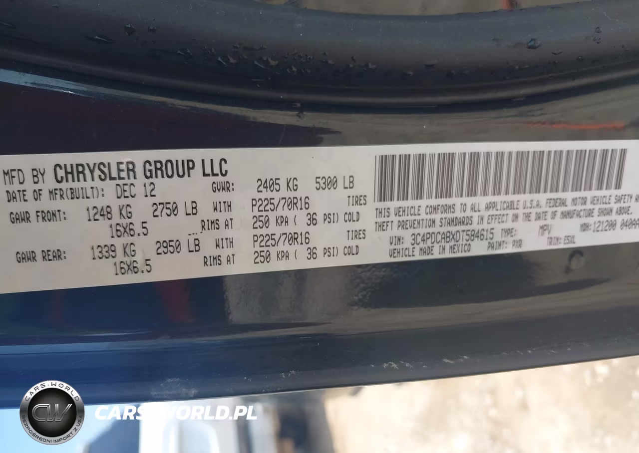 2013 Dodge Journey American Value Pkg VIN:3C4PDCABXDT584615 - 9