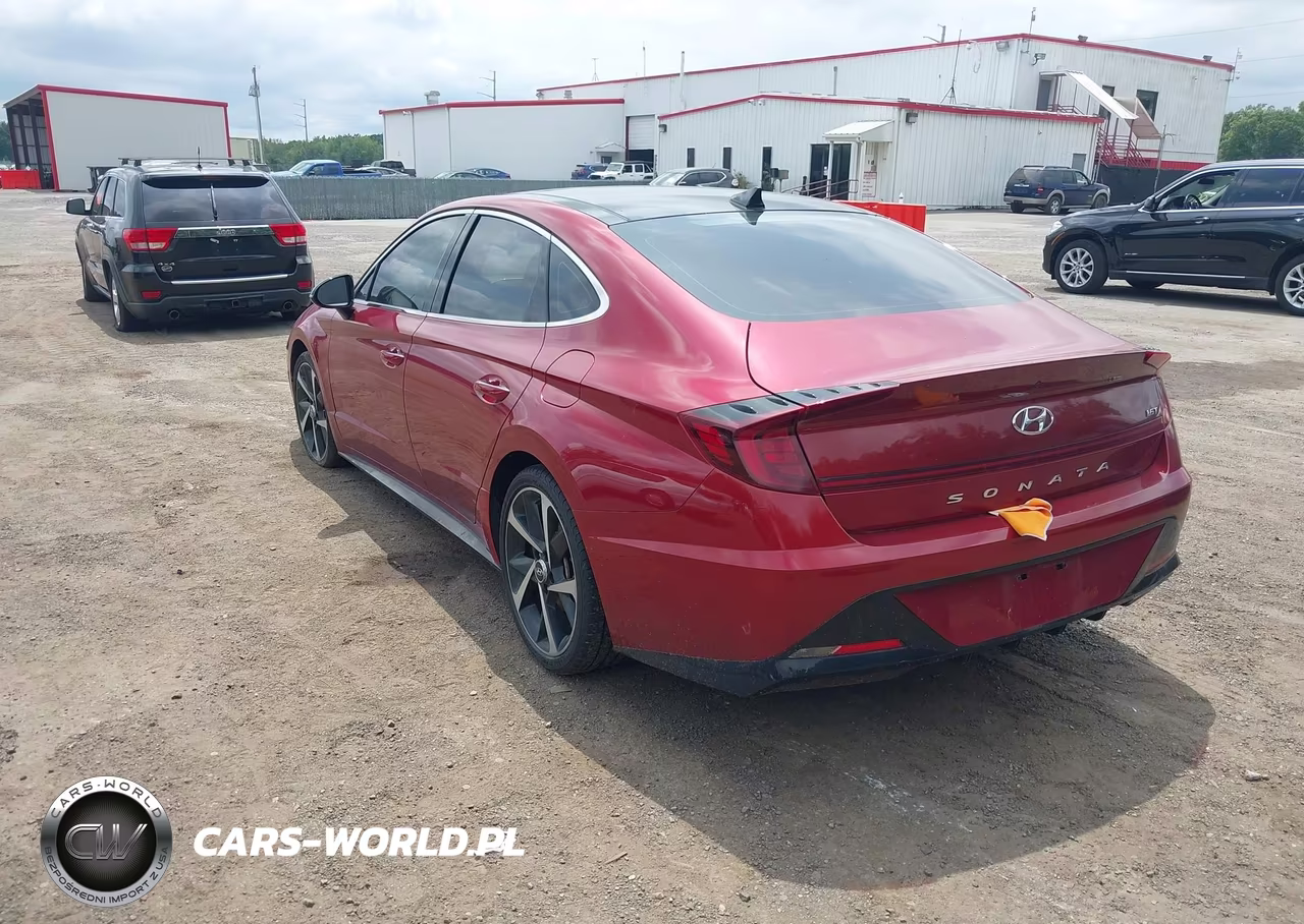 2023 Hyundai Sonata Sel Plus VIN:KMHL44J23PA272924 - 3