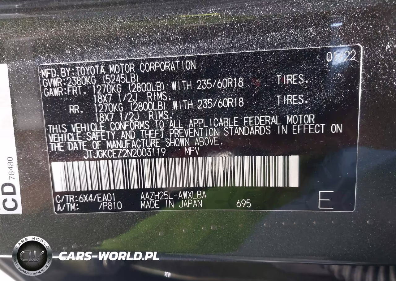 2022 Lexus Nx 350H Premium VIN:JTJGKCEZ2N2003119 - 9