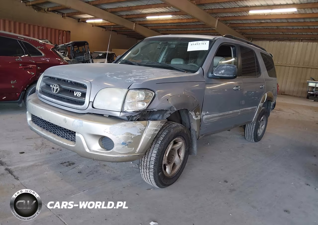 2001 Toyota Sequoia Sr5 V8 VIN:5TDZT34A81S020708 - 2