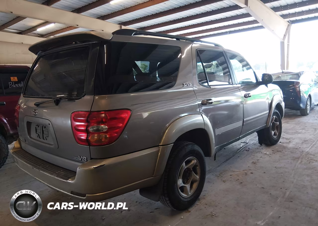2001 Toyota Sequoia Sr5 V8 VIN:5TDZT34A81S020708 - 4
