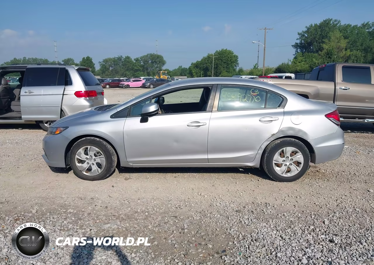 2013 Honda Civic Lx VIN:19XFB2F56DE069274 - 14