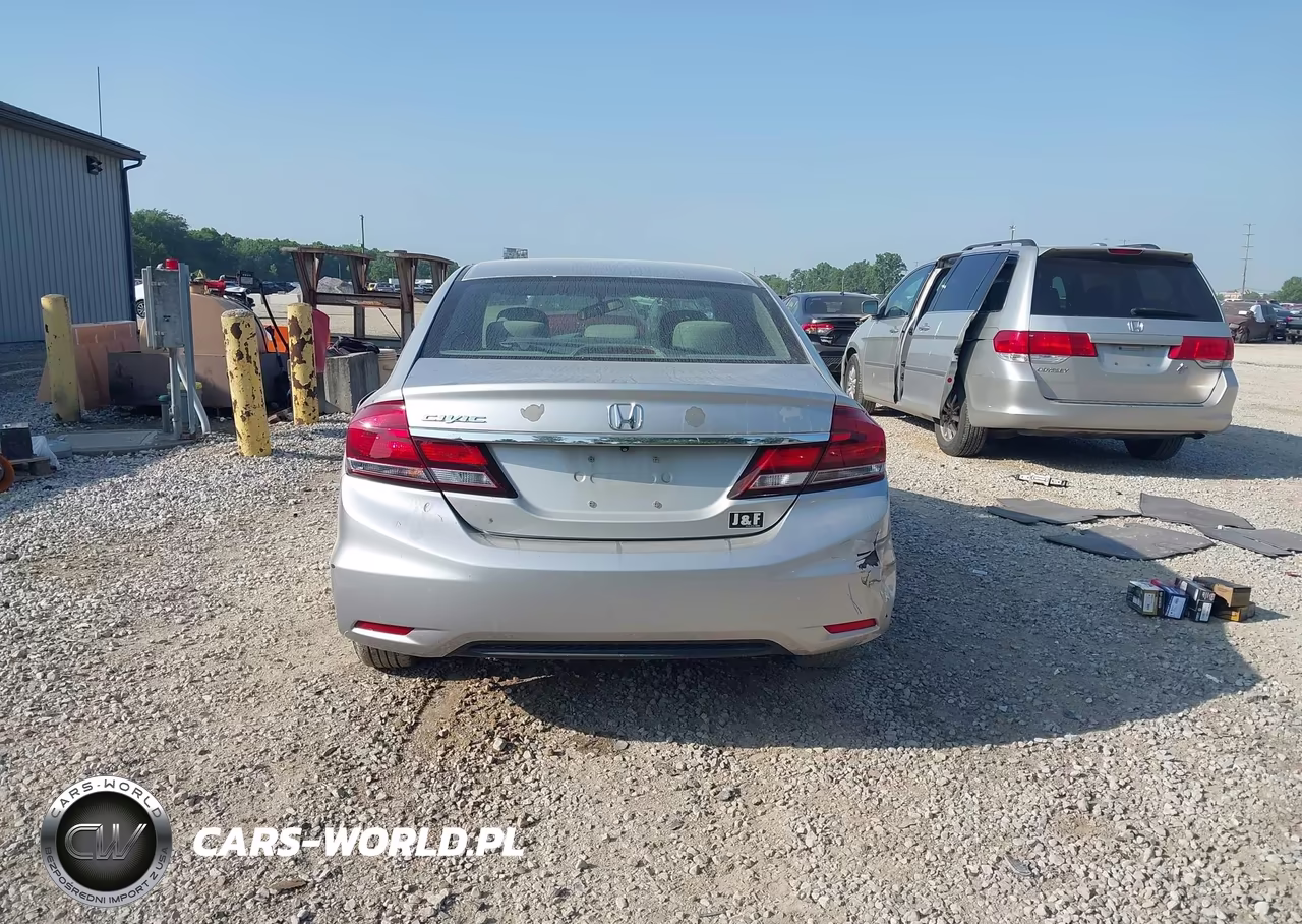 2013 Honda Civic Lx VIN:19XFB2F56DE069274 - 16