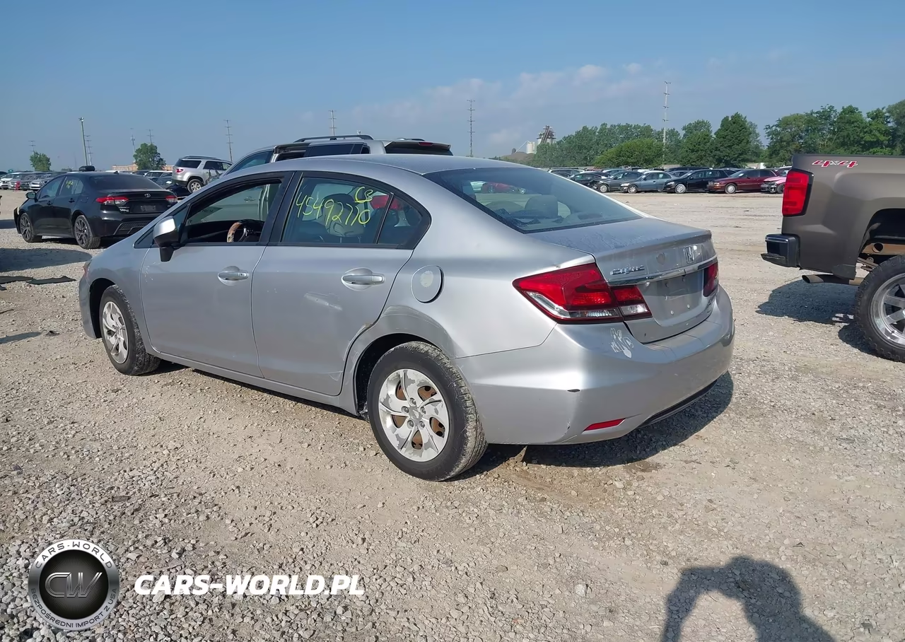 2013 Honda Civic Lx VIN:19XFB2F56DE069274 - 3