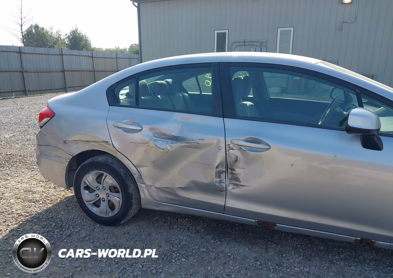 2013 Honda Civic Lx VIN:19XFB2F56DE069274 - 6