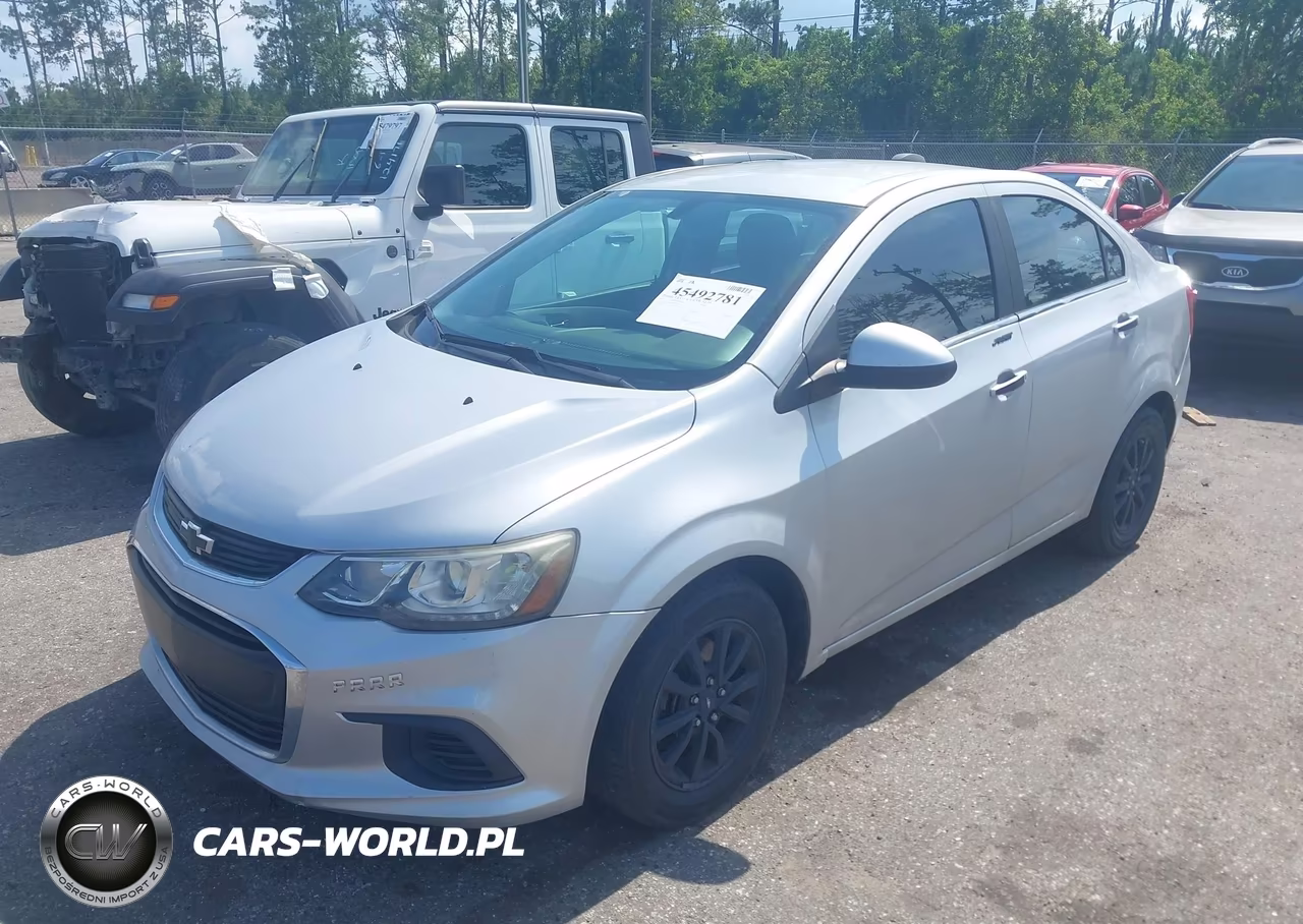 2017 Chevrolet Sonic Lt Auto VIN:1G1JD5SHXH4162112 - 2