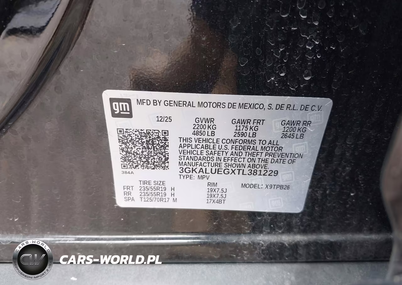 2026 GMC Terrain Awd Elevation VIN:3GKALUEGXTL381229 - 9