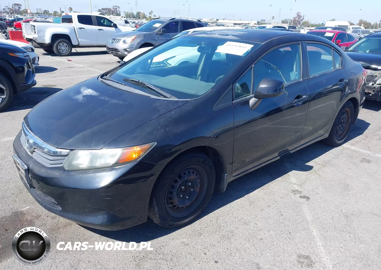 2012 Honda Civic Lx VIN:19XFB2F5XCE379166 - 2