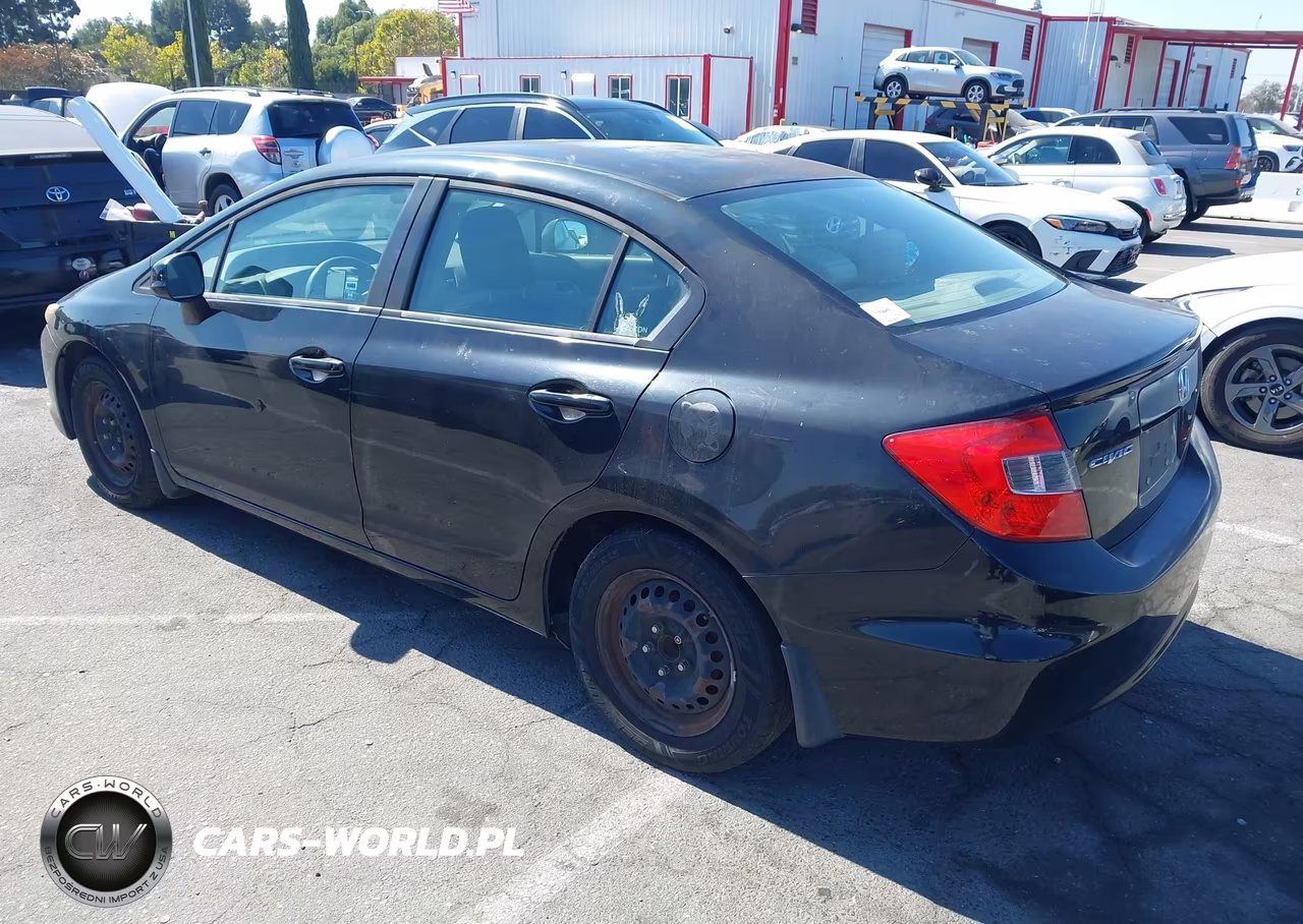 2012 Honda Civic Lx VIN:19XFB2F5XCE379166 - 3